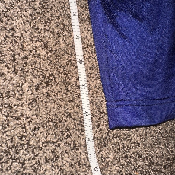 Vintage Adidas Mens Blue /White Stripe Basketball Joggers XXL Tear Away Warmups - Picture 9 of 16